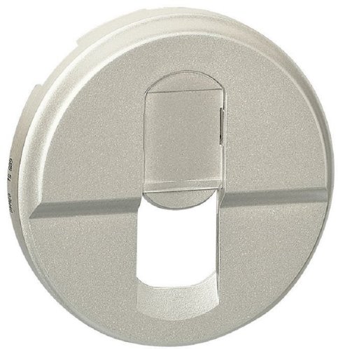 Лицевая панель Legrand Celiane для 1-м. розетки RJ45 титан картинка